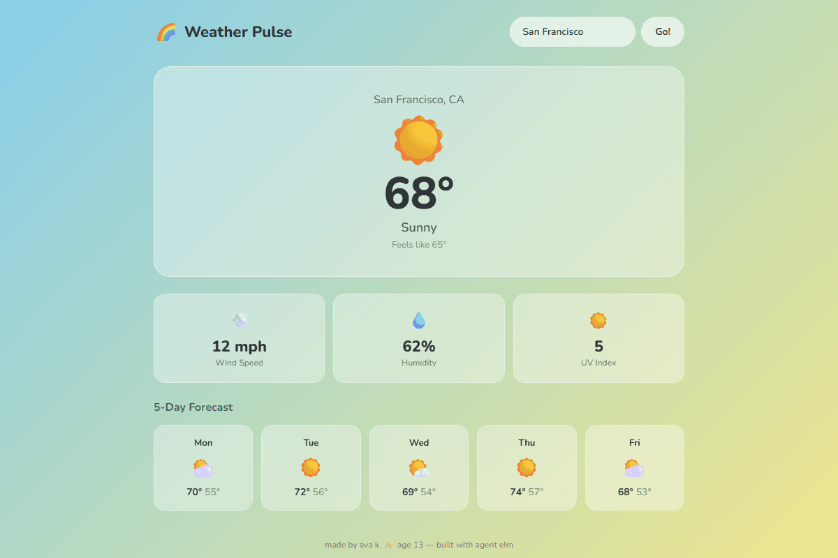 Weather Pulse screenshot